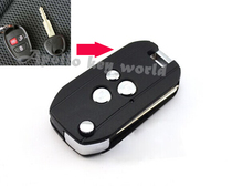 3 Buttons Modified Flip Remote Key Shell Case For Hyundai Genesis Coupe Fob Key Cover 2024 - buy cheap