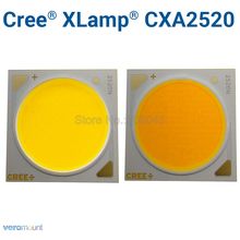Cree-luz LED COB de matriz de cerámica, CXA2520 CXA 2520, 47W, EasyWhite 4000K -5000K, blanco cálido 2700K - 3000K con/sin soporte, 2 uds. 2024 - compra barato