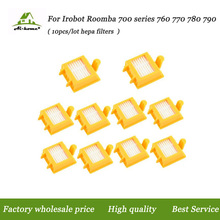 10 упаковок Hepa фильтры запасные части для iRobot Roomba 700 серии 760 770 780 790 фильтры роботы-пылесосы 2024 - купить недорого