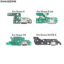 USB Charging Port Dock Plug Socket Jack Connector Charge Board Flex Cable With Microphone For Huawei Honor 8 Lite V8 NOTE 8 2024 - buy cheap