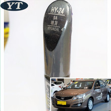 Car scratch repair pen, auto paint pen GRAY color for Hyundai IX35 IX25 Elantra Accent I30 Verna Tucson Sonata Santafe 2024 - buy cheap