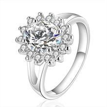 Anillo de cóctel geométrico de moda de fiesta de circonia cúbica grande, anillos de boda de viernes negro, anillos de joyería de moda de lujo para mujeres 2024 - compra barato