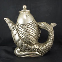 22.9 cm */ China's rare hand-carved whitebait bamboo can use the teapot 2024 - buy cheap