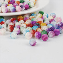Lote de 50 cuentas de perlas ABS de 1,5mm con efecto de dos colores para manualidades, costura, DIY, tejido de costura, cuentas para ropa 2024 - compra barato