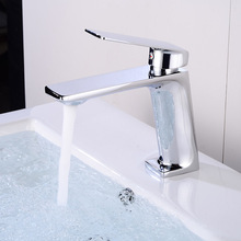 Basin Mixer Faucet Chrome Brass Bathroom Sink Faucet Single Handle Hole Basin Tap Deck Vintage Wash Hot & Cold Mixer Taps Crane 2024 - buy cheap