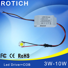 3W 5W 7W 10W COB LED +driver power supply built-in constant current Lighting 85-265V Output 300mA Transformer 2024 - buy cheap