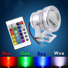 16 Colors 10W DC12V RGB LED Underwater Fountain Light Swimming Pool Pond Fish Tank Aquarium LED Light Lamp IP68 Waterproof 2024 - buy cheap