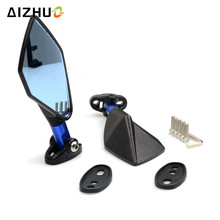 Universal Motorcycle Accessories Mirrors Scooter Parts Moto Rearview Mirrors For SUZUKI GSXR 600 750 1000 GSR 600 750 bandit 600 2024 - buy cheap