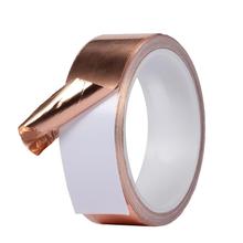 50mm X 5.5m Double Conductive Adhesive Duct Tape Shielding Copper Tape Foil Great For Slug Repellent EMI Shielding Stained Glass 2024 - buy cheap