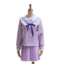 Anime Noragami Cosplay Halloween Fancy Iki Hiyori Costumes Tops & Skirt School Uniform Sailor Suit Clothes 2024 - buy cheap