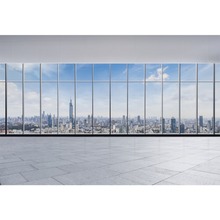 Laeacco-fondos fotográficos de edificios de ciudades, ventanas de vidrio, Escena de cielo azul, Baby Shower, para estudio fotográfico 2024 - compra barato