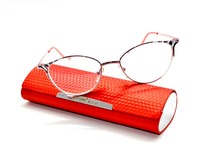 Leesbril [очки для чтения с чехлом] суперлегкие Многослойные линзы кошачий глаз для женщин + 1 + 1,5 + 2 + 2,5 + 3 + 3,5 + 4, 2019 2024 - купить недорого