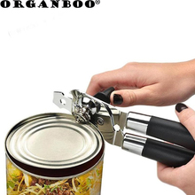 Stainless Steel Can Opener Bottle Opener Side Cut Manual Thick Handle Kitchen Gadgets for Jars Canisters 2024 - buy cheap