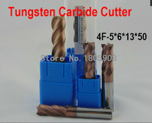 HRC60 4F-5.0*6*13*50 cnc cutter tool TAPC tungsten alloy milling cutter 2024 - buy cheap