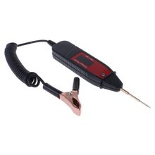1.65m Spring Line Car Digital LCD Electric Voltage Test Pen Probe Detector Tester With LED Light for Auto Car Testing Tool 2024 - buy cheap