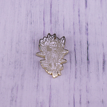 Skeleton Flower enamel Pin 2024 - buy cheap