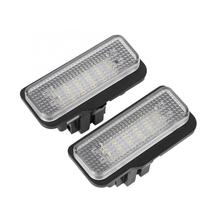 1 Pair of Car Auto LED License Number Plate Light Lamp Fit For Mercedes Benz S203 Estate W211/S211 C219 R171 2024 - buy cheap