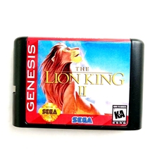 Lion King-tarjeta de memoria MD 2 de 16 bits para Sega Mega Drive 2, para SEGA Genesis Megadrive 2024 - compra barato