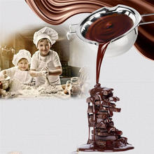 Aço inoxidável punho longo pote de derretimento cera diy scented vela sabão chocolate manteiga pote de fusão artesanal sabão chocolate ferramentas 2024 - compre barato