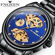 Men Wristwatch 2019 Mens Famous Brand Luxury Automatic Mechanical Watches 3D Design Skeleton Watch For Male Clock Reloj Hombre 2024 - buy cheap