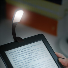 USB Rechargeable Touch Sensing LED Book Light Flexible Clip On Book Light Night Reading Lamp projector led wall lamp 2024 - buy cheap