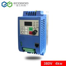 3phase 4kw 380V High Efficiency AC Motor Frequency inverter 2024 - buy cheap