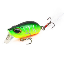 1PCS Crank Fishing Lures 8.3g 5.5cm Minnow For Fishing Wobblers Bass Lures Pike Crankbait Fake Baits With Feather Fishing Tackle 2024 - buy cheap