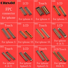 Cltgxdd For iPhone 4 4s 5 5s 6 6plus 6s LCD Screen Digitizer /Touch Screen Display FPC connector on motherboard mainboard 2024 - buy cheap