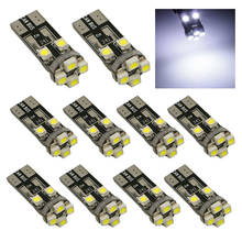 10pcs T10 LED 8 SMD 3528 Canbus No Error 194 168 W5W T10 LED Interior Instrument Light Lamp Reading Bulb Free Shipping 2024 - buy cheap