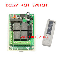 Controle remoto sem fio 4 canais 315mhz e 433mhz, 12v, receptor de código leanel, 2024 - compre barato