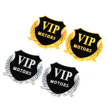 2pcs Car Styling 3D Logo VIP MOTORS Metal DIY Sticker for SsangYong Actyon Turismo Rodius Rexton Korando Kyron Musso Sports,Auto 2024 - buy cheap