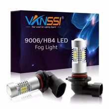 2x 9006 HB4 LED Bulbs 21SMD LED Driving Fog Light Bulbs Super Bright White 6000K VANSSI 1 Year Warranty 2024 - buy cheap