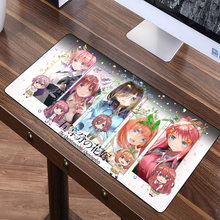 FFFAS-alfombra de gran dibujos de Japón de Anime, quintuplets, mesa de escritorio, alfombrilla de ratón, oficina, muchos tamaños 2024 - compra barato