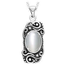 Necklace  free shipping Fashion jewelry gem Necklace pendant silver plated PN568 2024 - buy cheap