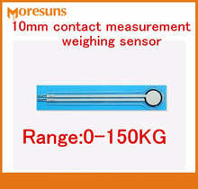 Sensor de pressão com película fina 0-150kg fsr, envio grátis rápido, 10mm, medição de contato, sensor de pesagem 2024 - compre barato