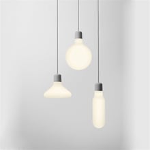 Luminária pendente minimalista, lustre moderno com estilo nórdico, vintage, de vidro, para restaurante, bar, sala de jantar 2024 - compre barato