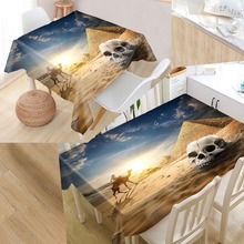 Mantel de mesa personalizado de camellos, impermeable, tela Oxford, Rectangular, para fiesta en casa, novedad 2024 - compra barato