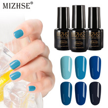 MIZHSE-Esmalte de uñas en Gel, serie de colores bonitos, UV 2024 - compra barato
