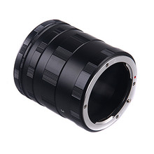 Комплект металлических макроудлинительных колец-адаптеров для объективов Canon EF DSLR SLR 50D 40D 30D 600D 7D Canon Rebel T1i XTi XS 2024 - купить недорого