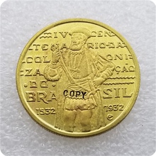 Бразилия 1932, медная КОПИЯ монета 1000 2024 - купить недорого