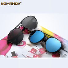 Высококачественные Круглые Солнцезащитные очки для пилота, поляризованные зеркальные солнцезащитные очки, изготовленные на заказ, для близорукости, без рецепта, линзы-от 1 до 6 2024 - купить недорого