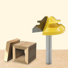 45 Degree Woodworking Knife Milling Cutter Slotting Machine Woodworking Router Bit Mortise End Mill Cabinet Wood Tool 2024 - buy cheap
