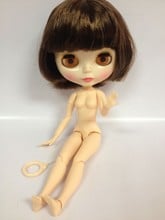 Free shipping brown  hair  jointed body blyth dolls 2024 - buy cheap