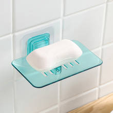 Новая Ванная комната душ мыло полка мыльная коробочка, мыльница для хранения тарелка лоток держатель Чехол держатель для мыла настенный лоток для ванной комнаты 2024 - купить недорого