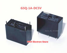 10PCS/LOT Relay G5Q-1A-DC5V G5Q-1A-DC12V G5Q-1A-DC24V 5A 4PIN New Original 2024 - buy cheap