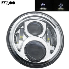 WZJOO DOT 7inch LED Headlight Projector For Ultra Classic Electra Glide Street Glide Fat Boy Road King Touring 2024 - buy cheap