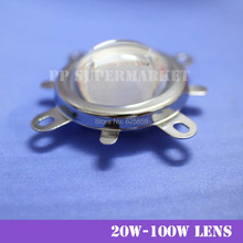 44mm Lens + Reflector Collimator + Fixed bracket For 20W 30W 50W 70W 100W LED 2024 - buy cheap