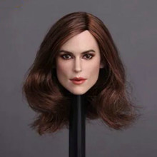 1/6 Scale GC007 Keira Knightley Head Sculpt with Short Blond Hair for Female Figures Bodies 2024 - buy cheap