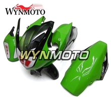 Fibra de cristal para carreras completo Kit de carenado para Kawasaki Ninja 250, 2008 - 2012 EX250R EX-250R 08 09 10 11 12 brillo carrocería color verde y negro 2024 - compra barato