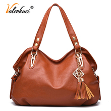 Valenkuci 2020 luxury bags handbags female leather women's handbag designer hand bag shoulder messenger bags fashion tote bag 2024 - buy cheap